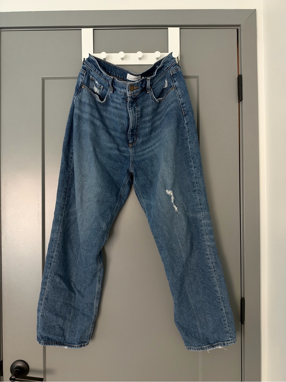 LOFT Men's Relaxed Blue Denim Jeans
